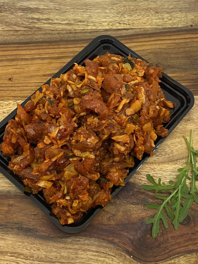 BAMI/NASI VLEES GEKRUID